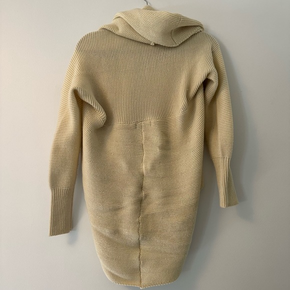 Cream Knit Sweater, Size Small - Picture 2 of 3